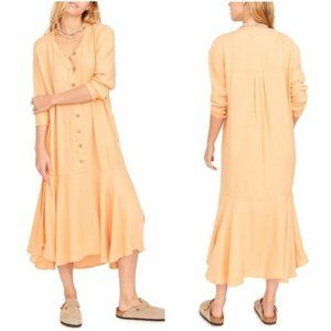NWOT Free People Mathilda Midi Dress